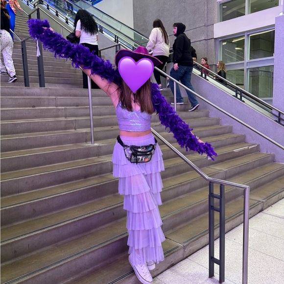 Sparkle Crop Tank Top (Model Is Wearing A Size Small) - Picture 2 of 2
